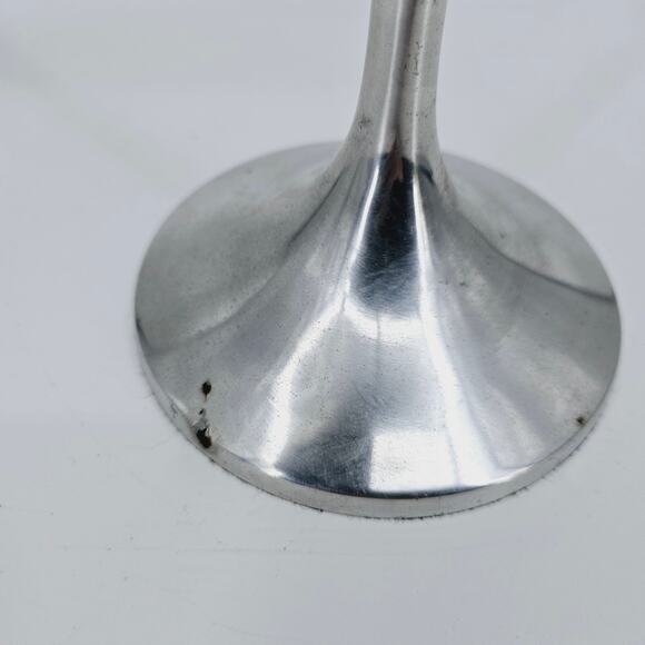 Wing Sculpture Silvertone Decorative Collectible Statue 17.5" x 15.5" - Picture 6 of 7